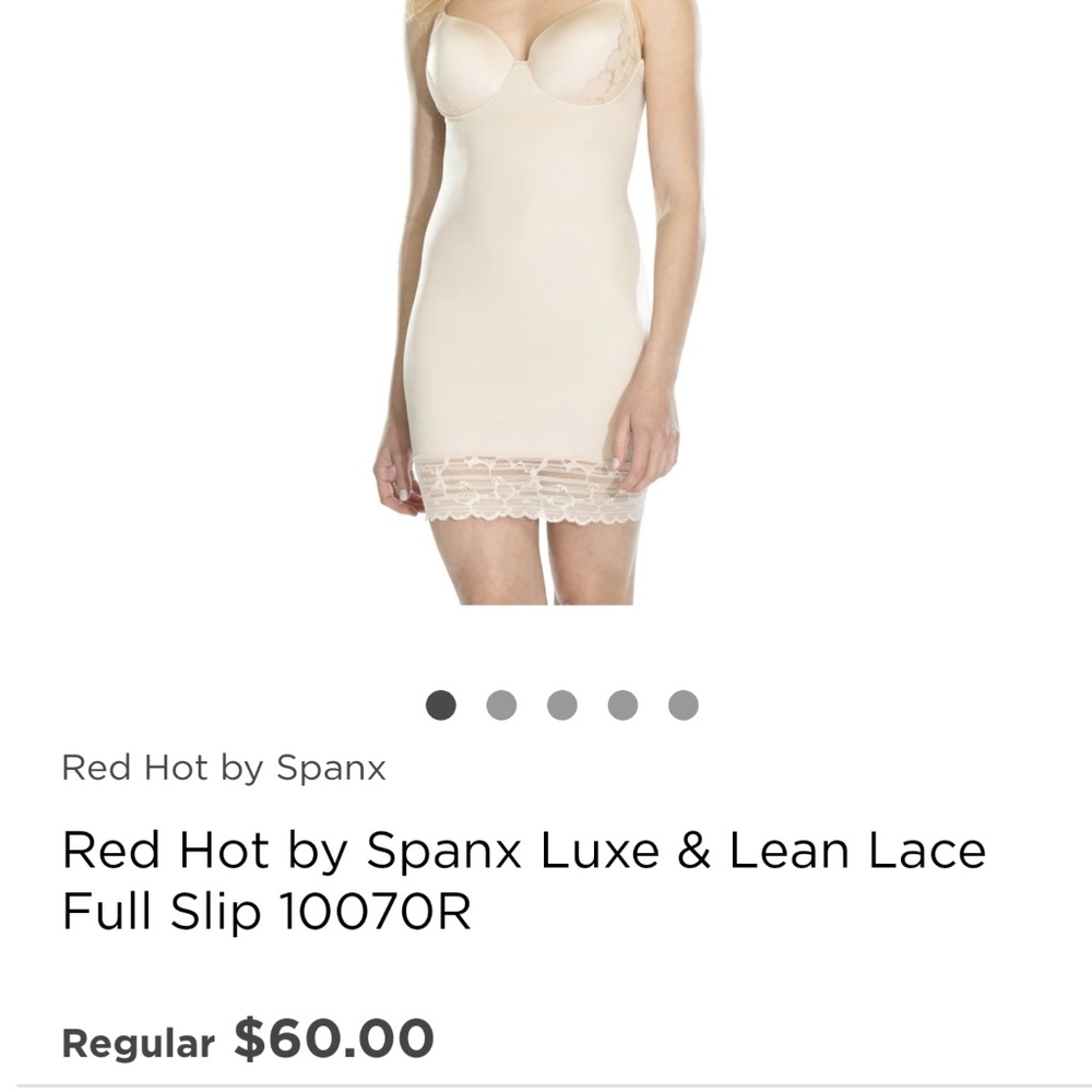 Red Hot by SPANX luxe and lean slip size Large